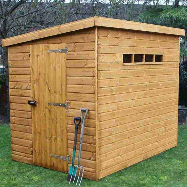 10' x 6' Traditional Pent Security Shed - What Shed