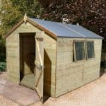 10' x 8' Shed-Plus Champion Heavy Duty Apex Single Door Shed