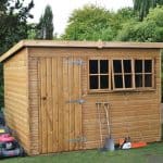 10' x 8' Traditional Heavy Pent Shed