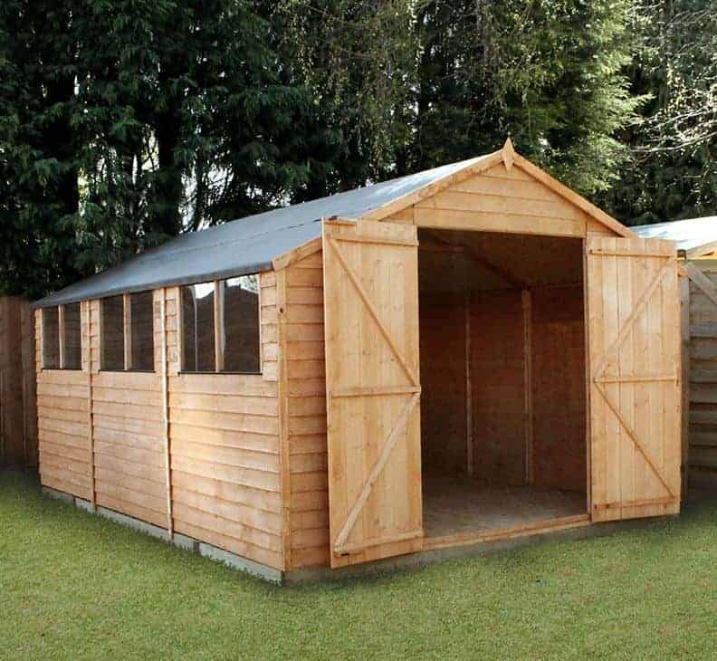 15' x 10' Windsor Overlap Modular Workshop - What Shed