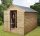 8 X 6 Shed - Shed Plus Pressure Treated Overlap Security 8 x 6 Shed