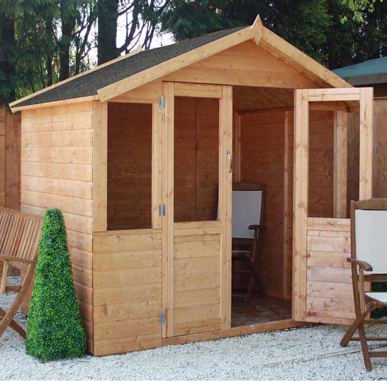 7x5 Windsor Traditional Wooden Summerhouse