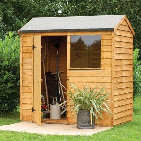 hartwood 6' x 4' fsc overlap reverse apex shed - what shed
