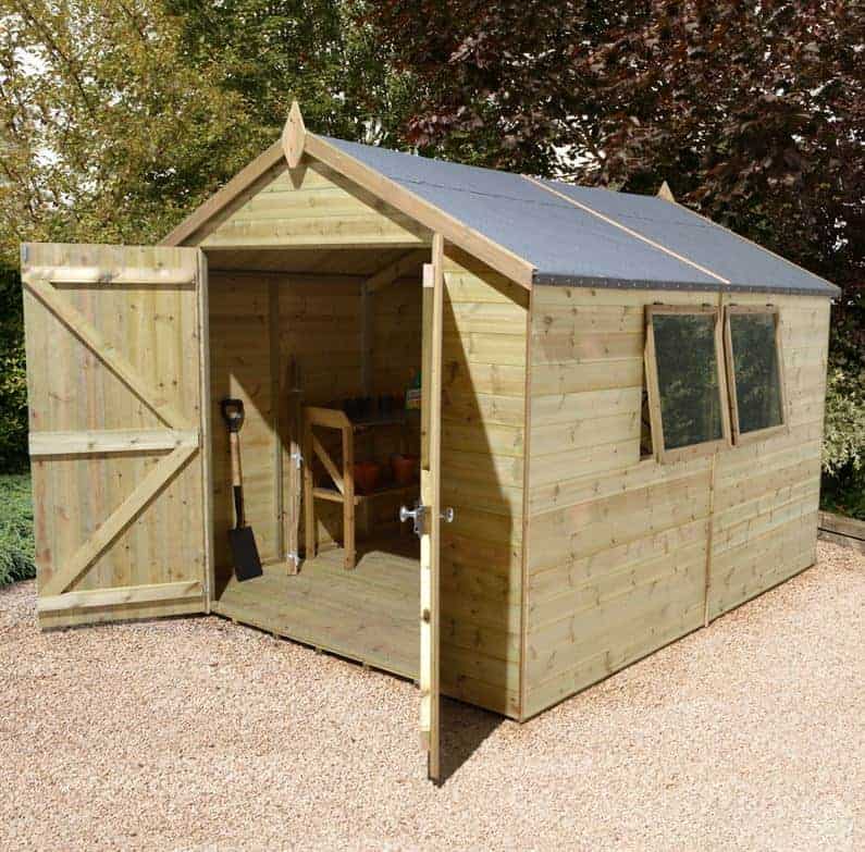 10x12 large shed plans