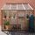 Lean To Greenhouse - 6' X 8' Eden Classic Growhouse Cedar Lean To Greenhouse