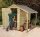 Small Shed - 6 x 4 Overlap Pressure Treated Small Shed With Lean-To