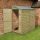 Small Shed - Shed Republic Essential Pressure Treated Pent Wall Small Shed