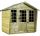 Small Summerhouse - Strongman 6' X 8' Alpine Tanalised Summer House