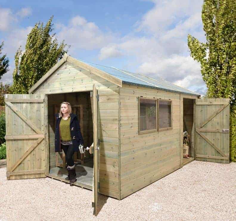 wooden garden sheds - who has the best