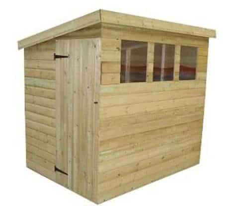 Tiger Shiplap Lean-To Pent Shed