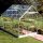 Glass Greenhouse - 10 x 8 Halls Silver Aliminium Universal Glass Greenhouse