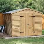 Hartwood 10' x 8' FSC Pressure Treated Overlap Apex Workshop