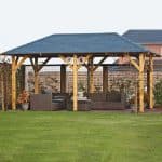Large Gazebo - 20 x 11 Waltons Superior Garden Large Gazebo