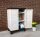Outdoor Storage Cabinets - 2’2x1’6 Chaselink Small Utility Cabinet