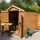 Storage Sheds - 8x6 Waltons Windowless Groundsman Tongue and Groove Apex Garden Shed
