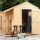 Storage Sheds - 8x8 Tongue and Groove Combi Store
