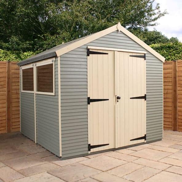 Ultimate 8.5ft W x 10ft D Wooden Storage Shed