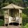 Wooden Arbours - Solway Wooden Corner Arbour with Assembly Service