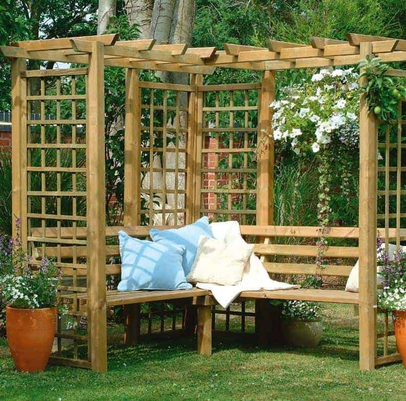 Forest Sunflower Arbour Seat (Sorrento)