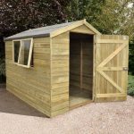 Wooden Storage Sheds - 8 x 6 Shed Republic Ultimate Tongue And Groove Wooden Storage Sheds