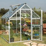 Cheap Greenhouse - 6 x 6 Palram Harmony Silver Cheap Greenhouse