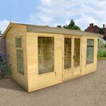 Large Summer House - 14 x 10 Shed-Plus Champion Harvington Large Summer House
