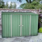 Pent Shed - 9’10 x 5 Absco Storemaster 3PE Metal Pent Shed