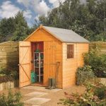 Prefab Sheds - 8 x 6 Rowlinson Deluxe Shiplap Prefab Sheds
