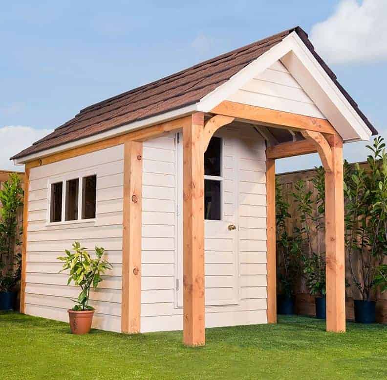 12' x 6' Traditional Heavy Duty Apex Wooden Garden Shed (3.66m x 1.83m)