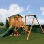 Kids Playhouses - 12 x 13 Waltons Honeypot Poppy Tower Activity Center Kids Playhouses