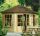 Wooden Cabins - 14’3 x 9’9 GardenStyle Villandry Corner Garden Log Cabins