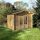 Wooden Cabins - Auvergne 28mm Garden Log Cabins