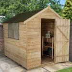 Cheap Storage Sheds - 8 x 6 Shed-Plus PT Overlap Cheap Storage Sheds