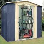 Outside Storage Sheds - 6 x 5 Shed Baron Grandale Mountain Blue Metal Outside Storage Sheds