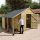 Wood Storage Sheds - 10 x 6 Ultimate Heavy Duty Wood Storage Sheds With Logstore