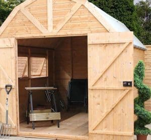 10 x 8 Windsor Groundsman Dutch Barn Shed