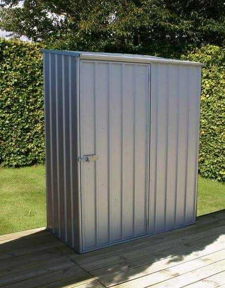 absco space super saver metal shed