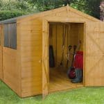 Forest 8x10 Shed Shiplap Workshop