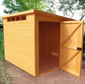 Shire 8x10 Shed Pent Shiplap European Softwood Shed