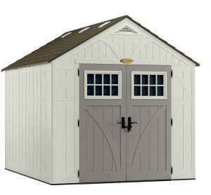 Suncast Tremont 3 Apex Plastic 8x10 Shed