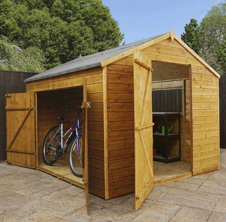 Waltons Tongue and Groove W   ooden Multi-Store Garden Shed