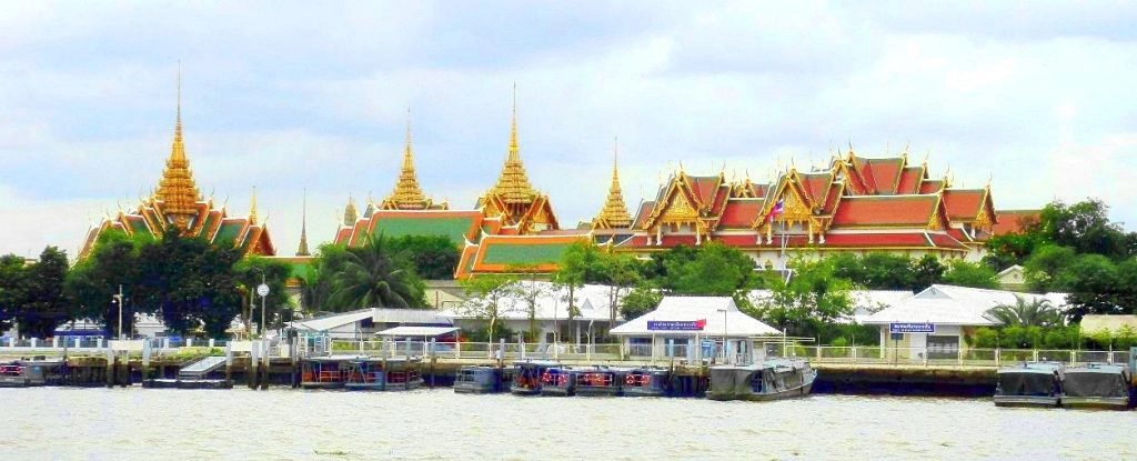 Bangkok Grand Palace from_River