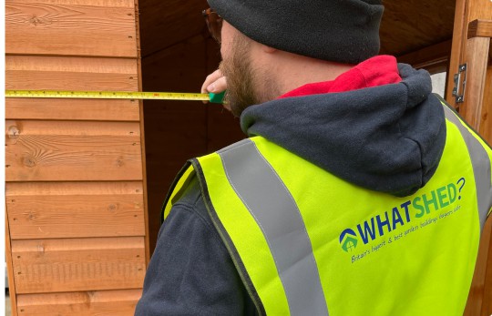 WhatShed inspection of shiplap tongue and groove shed door WhatShed inspection of shiplap tongue and groove shed door