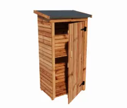 Small Wooden Shed CAD