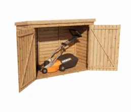 Wooden Garden Storage CAD
