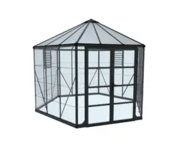 Octagonal Greenhouse CAD