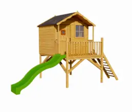 Playhouse with Slide CAD