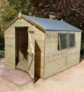 Shed-Plus Champion Heavy Duty Apex Single Door Shed