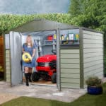 10' x 8' Trimetals Premium Titan 108 Metal Shed - Overview