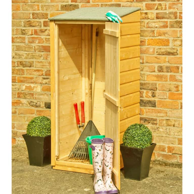 2x2 Shire Wooden Garden Store for outdoor storage